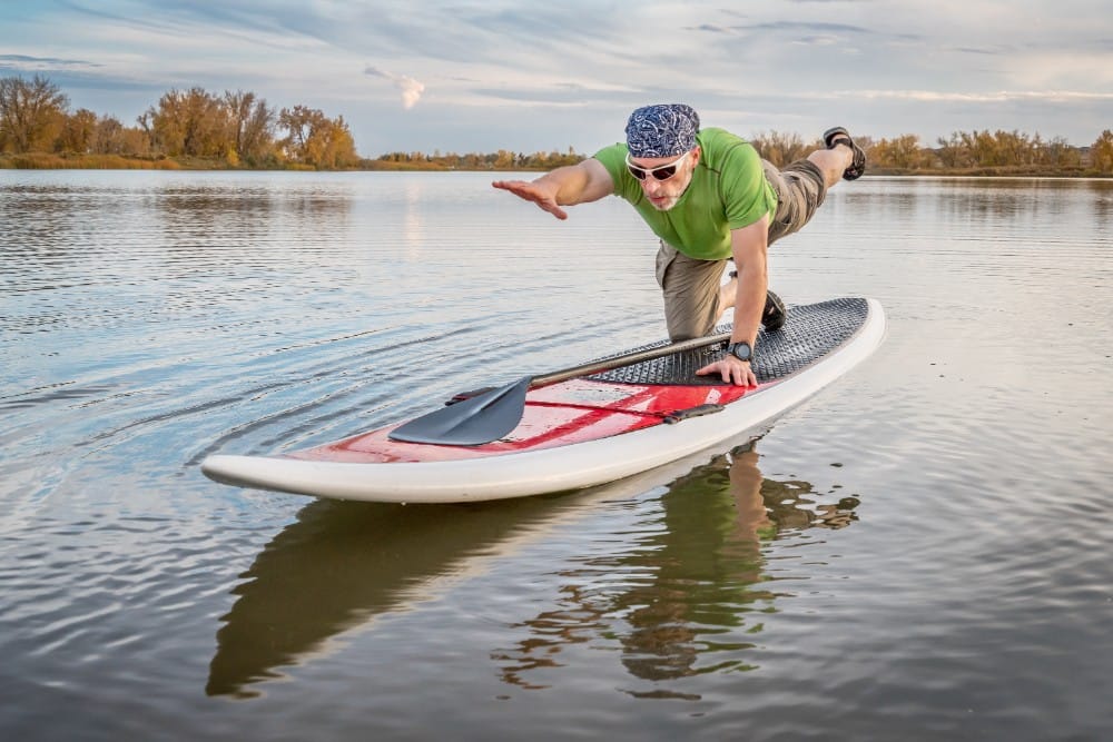 Paddleboard Yoga Can Be Great For Recovery Therapy